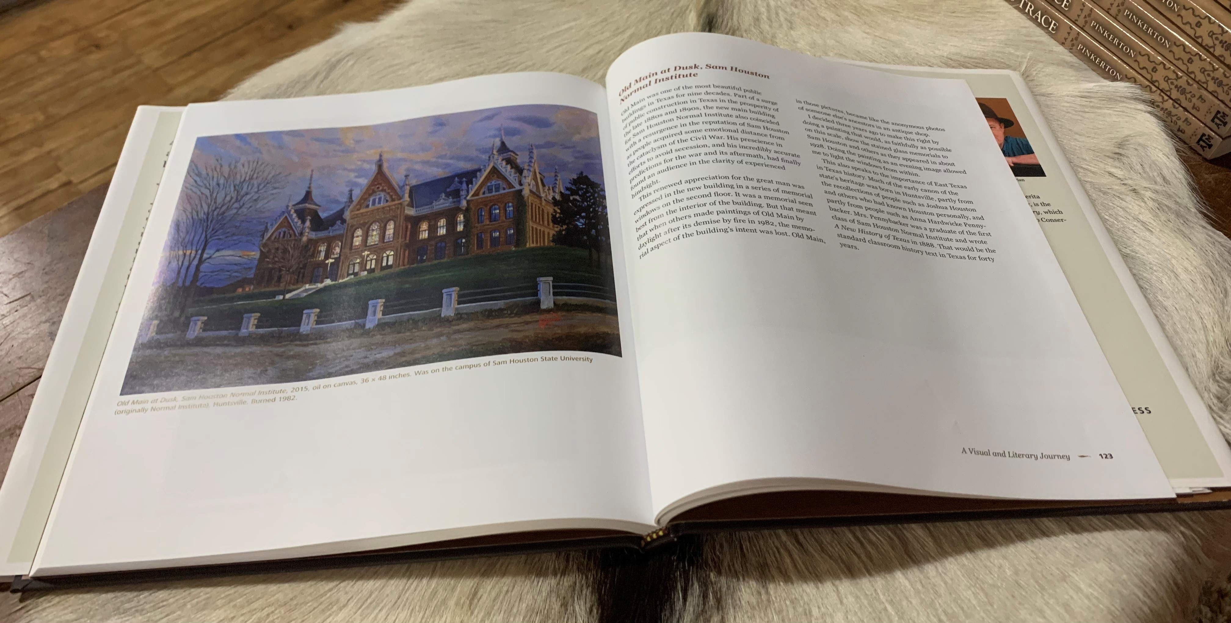 Old Main in Ode to East Texas book